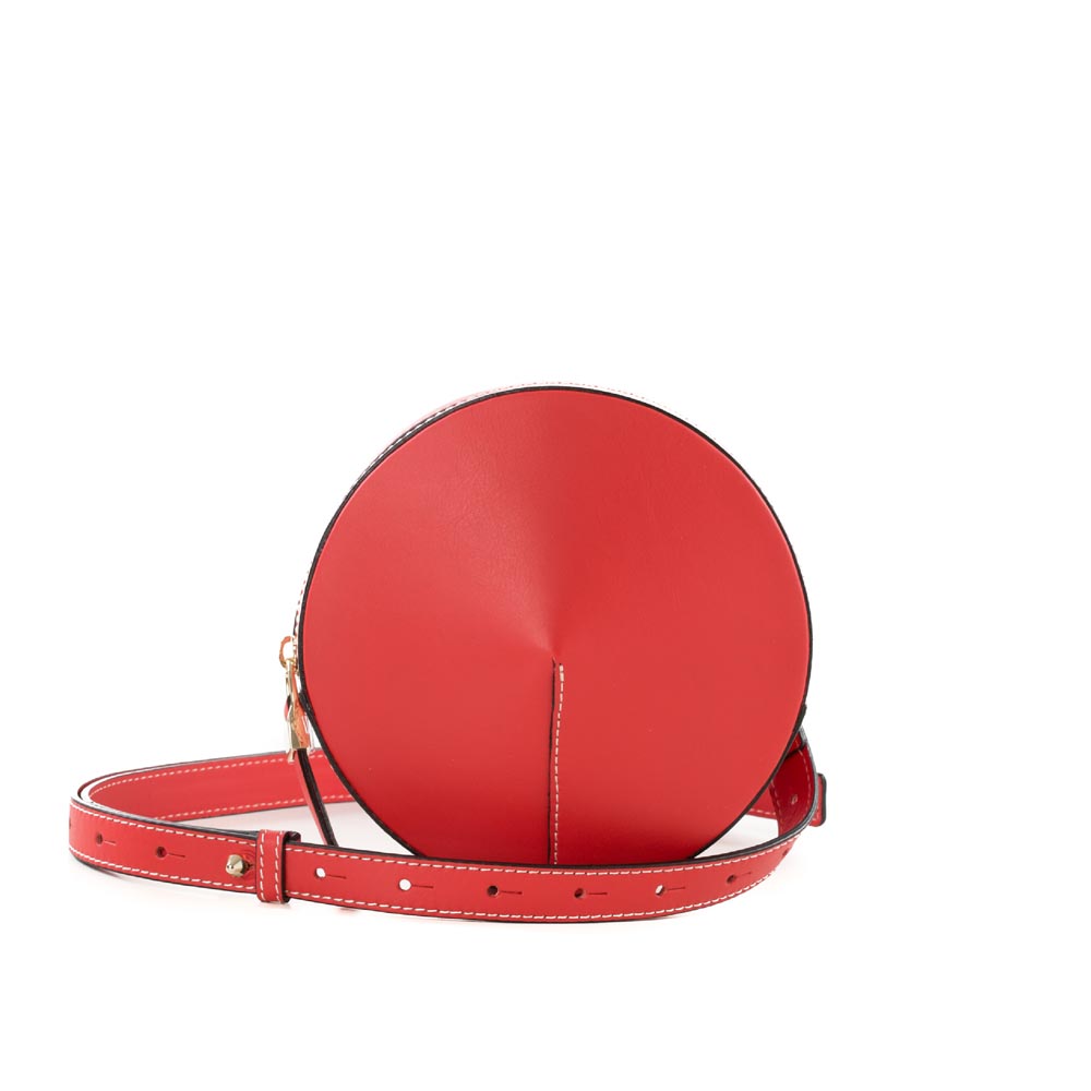 Arcadia small round bag red