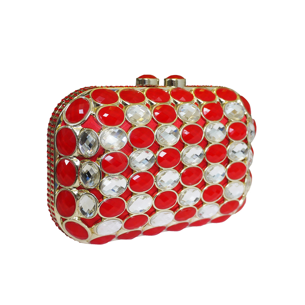 Anna Cecere Jeweled Clutch