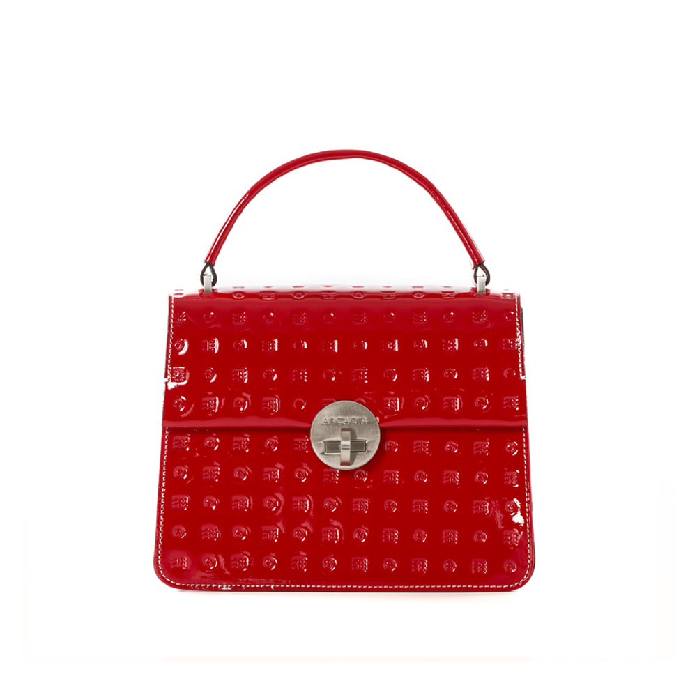 Arcadia Red Patent Grab Bag