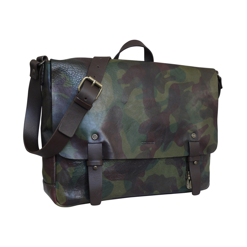 Chiarugi Camouflage Messenger Bag