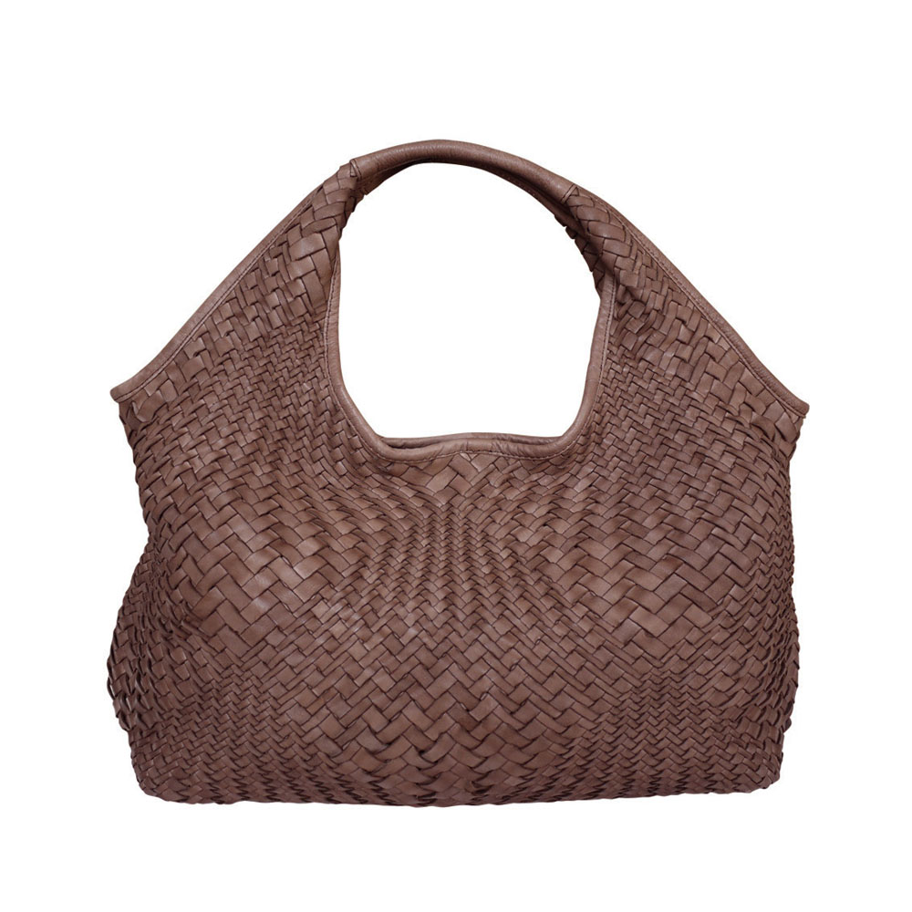 Paolo Masi Optical Weave Shoulder Bag