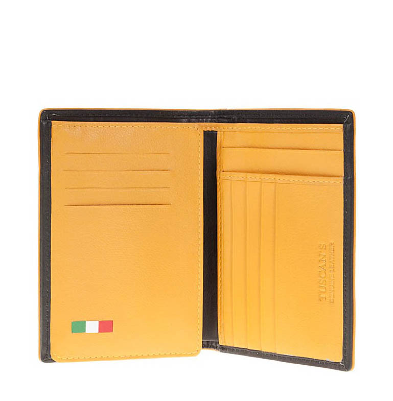 Tuscan's leather vertical wallet